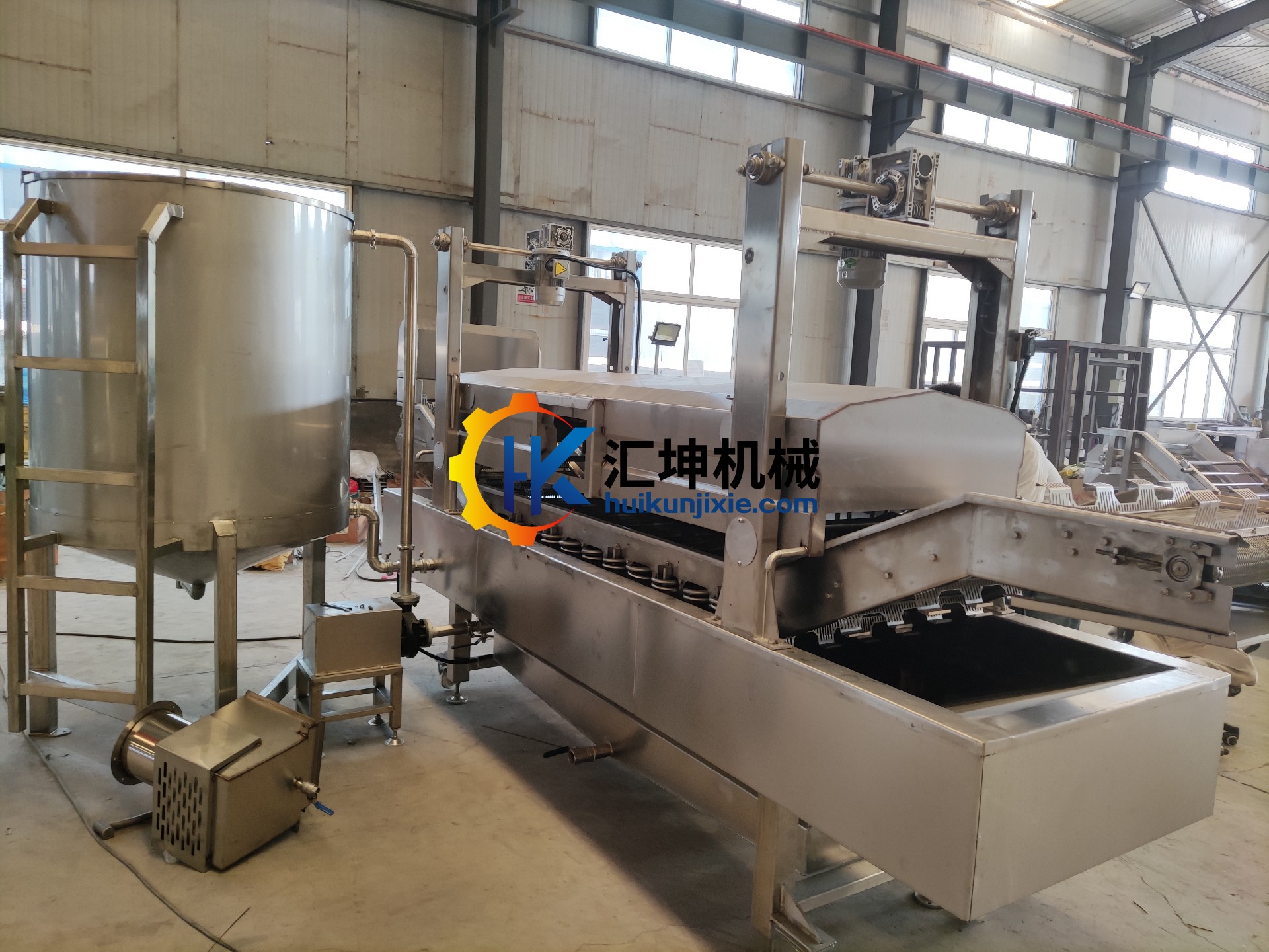 连续式油炸机